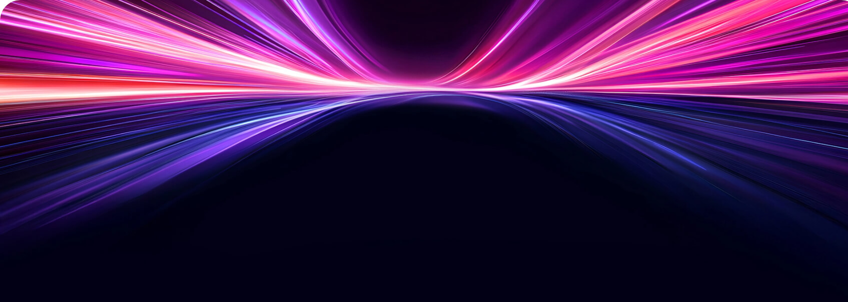 Abstract high-speed network visualization